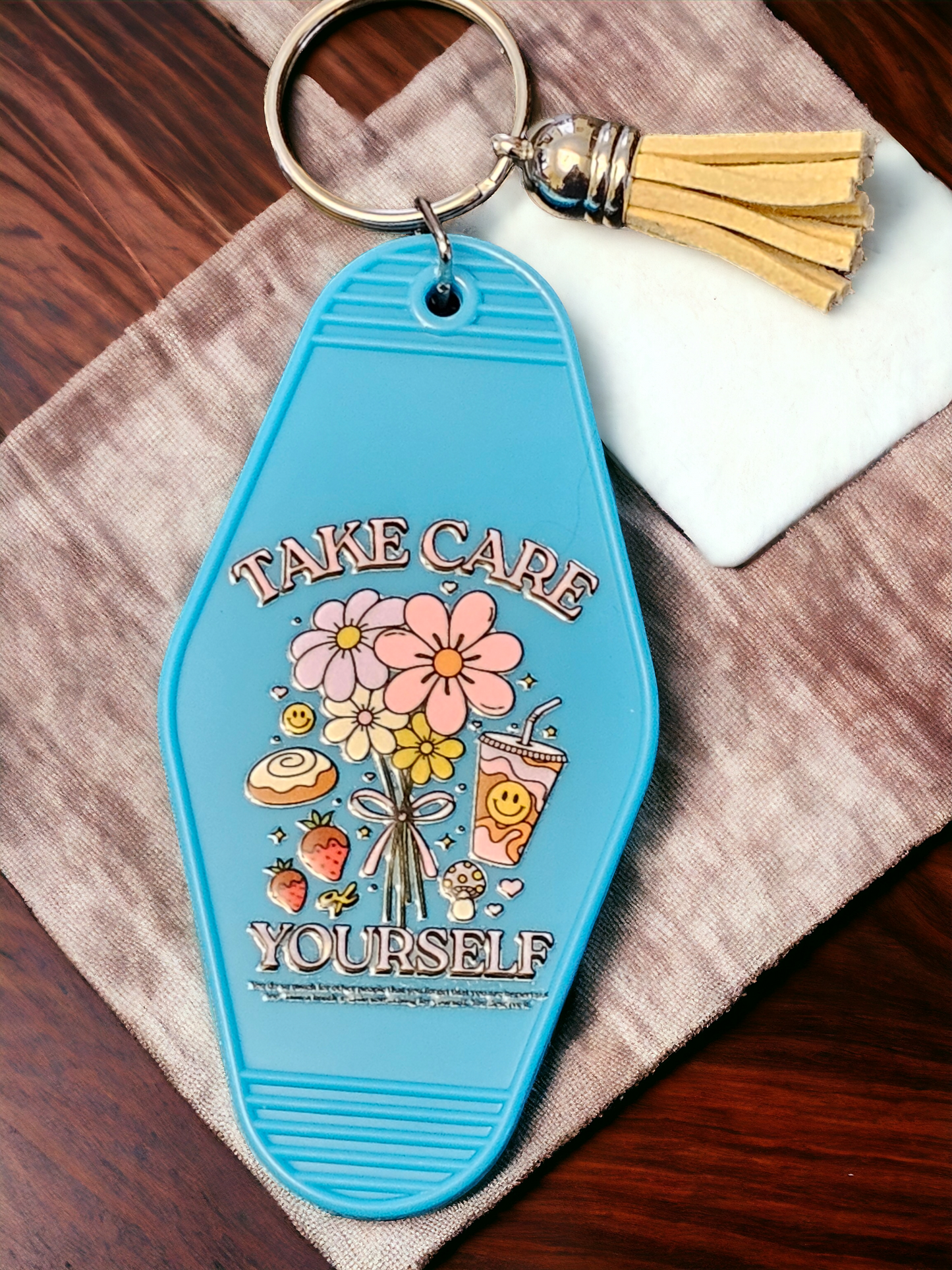 Take Care Of Yourself Keychain