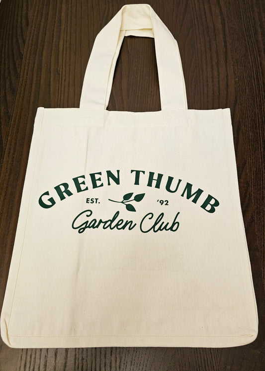 Green Thumb Garden Club tote