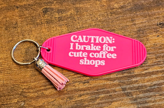 Caution: I Brake for Cute Coffee Shops
