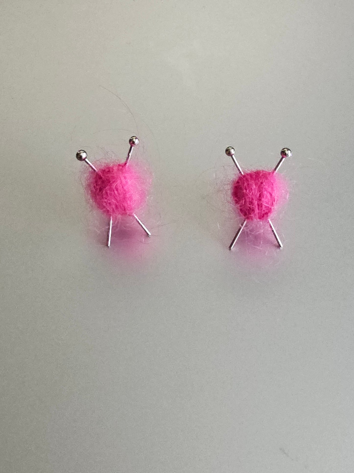 Needles And Yarn Earrings