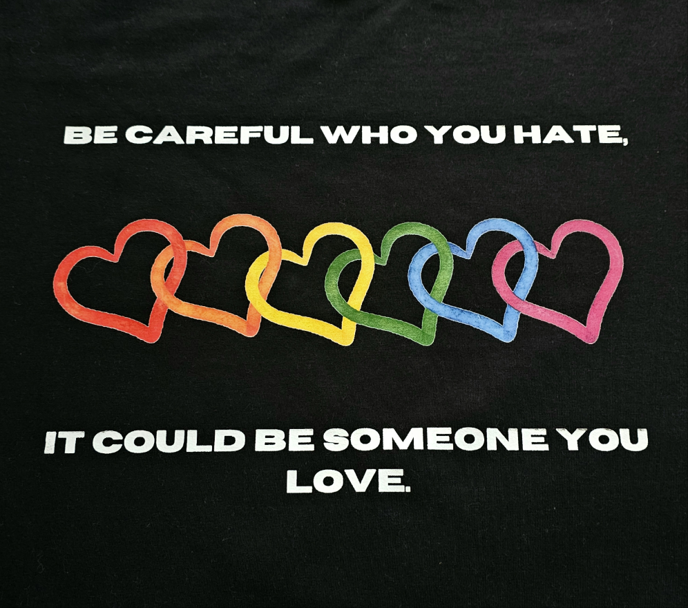 Be Careful Who You Hate, It Could Be Someone You Love Tote Bag