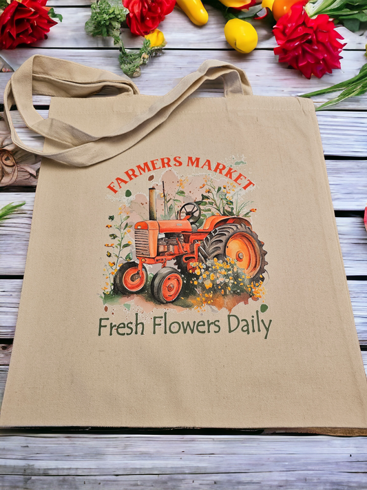 Farmers Market Tote Bag