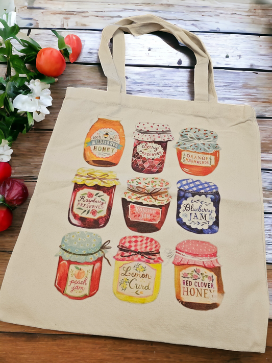 Jams and Jellies Tote Bag