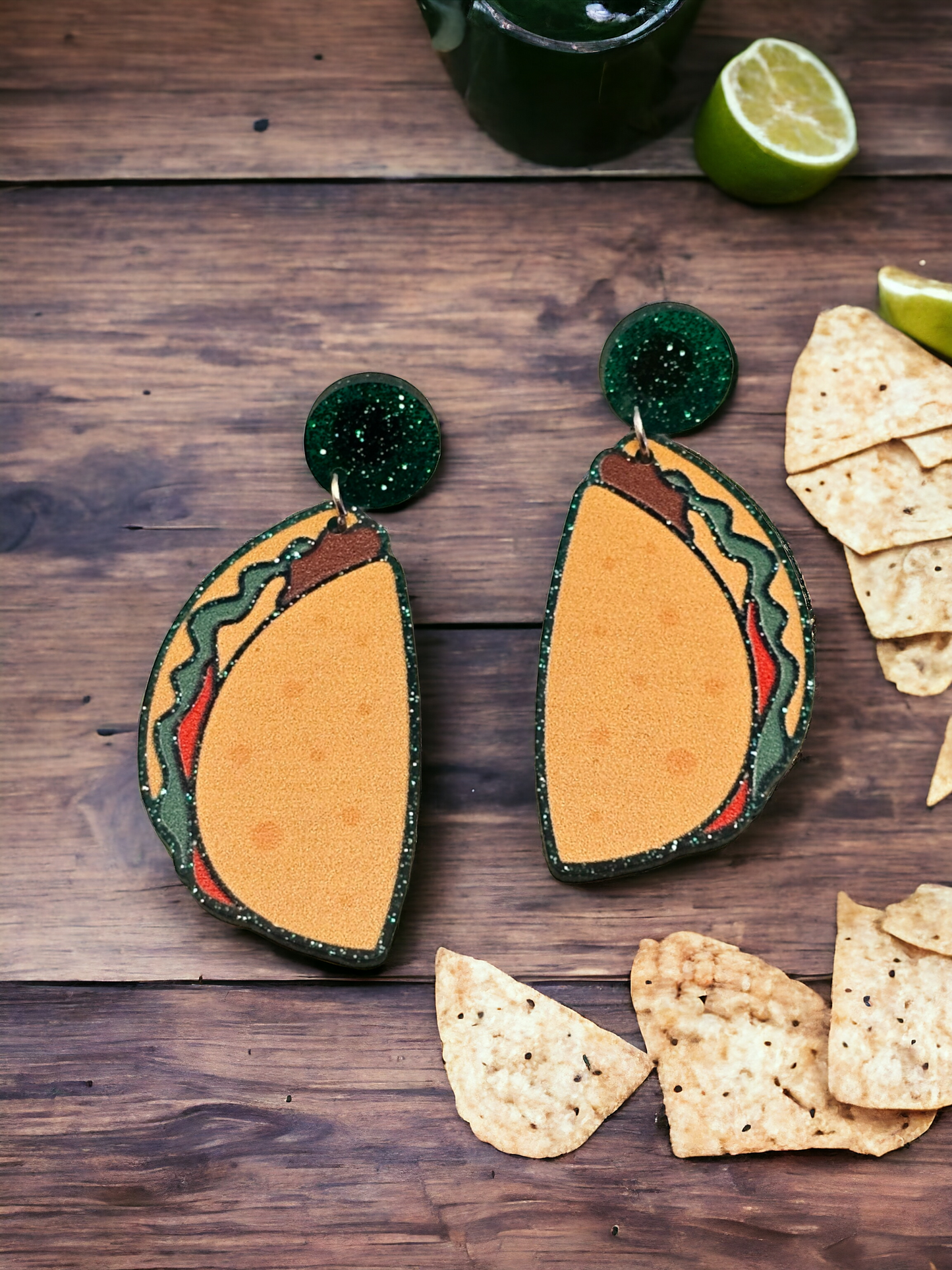 Taco Earrings