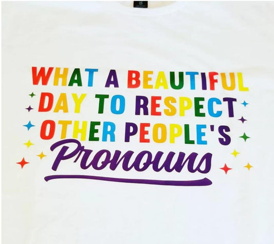 Respect Pronouns