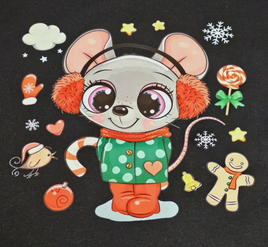 Winter Mouse Tote