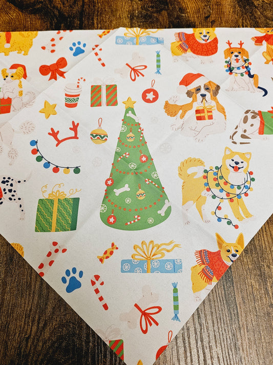 Holiday Pups Pet Bandana