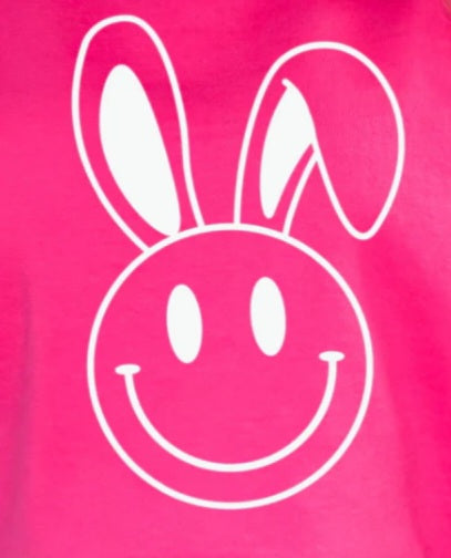 White Smiley Bunny