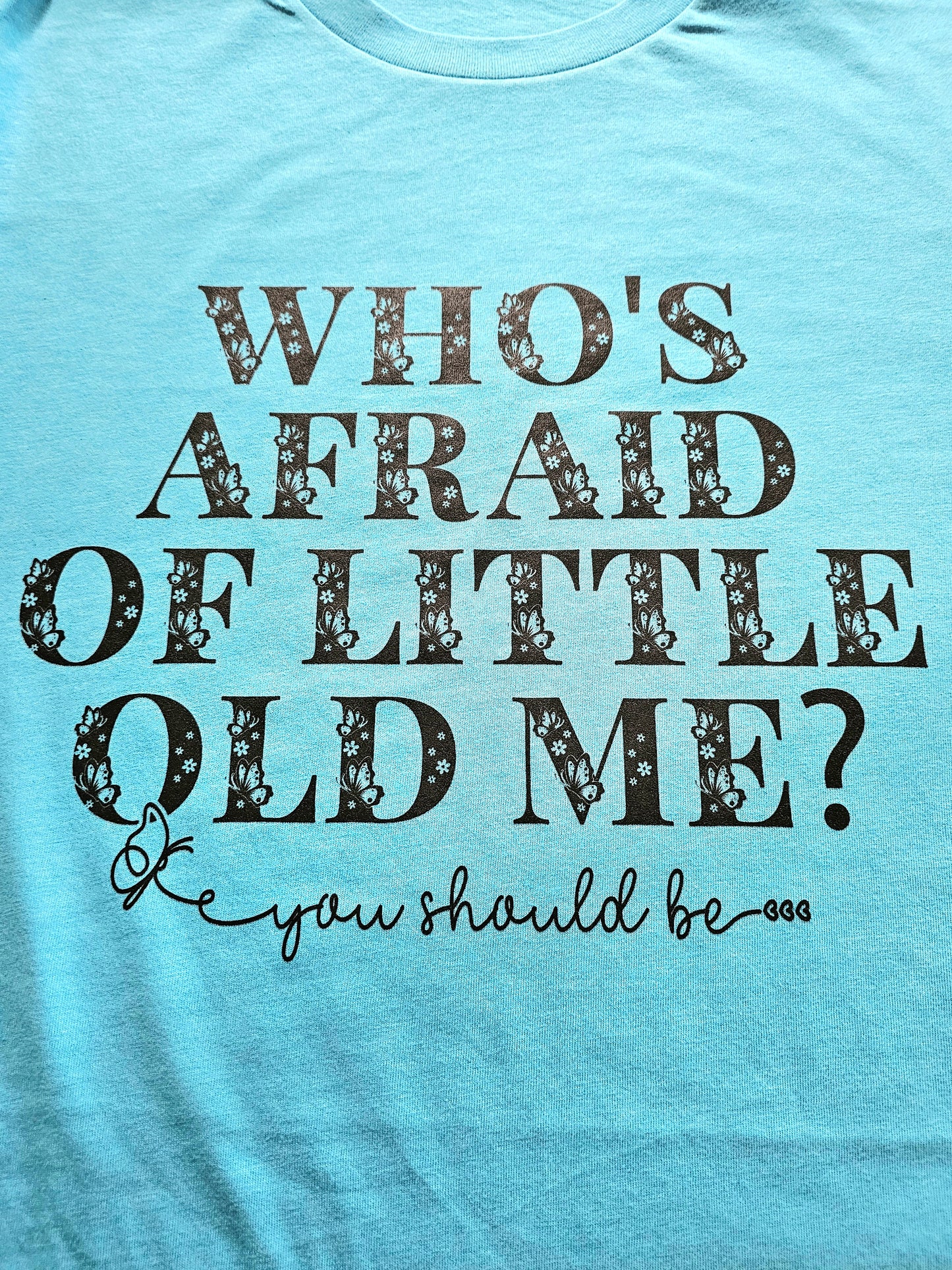 Who's Afraid of Little Old Me?