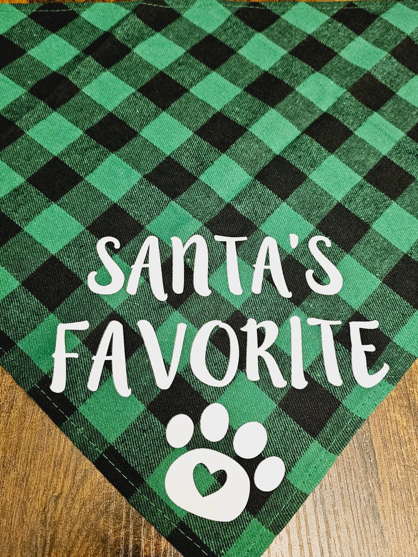 Santa's Favorite Pet Bandana