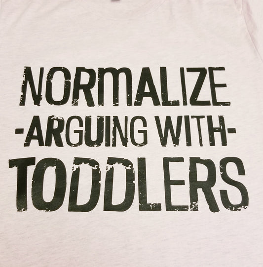 Normalize Arguing With Toddlers