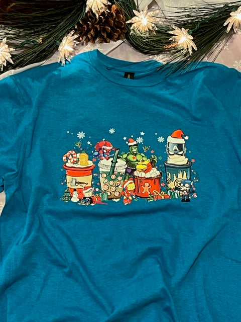 Superheroes Holiday Cups (Adult)